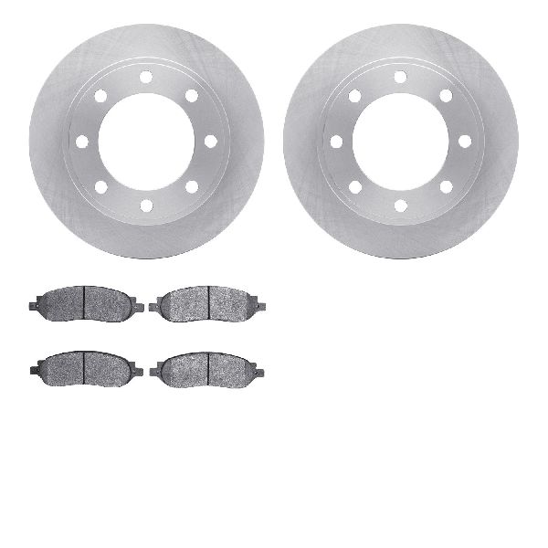 2005-2007 Ford F-350 Super Duty Disc Brake Kit - Rear (Dynamic Friction)