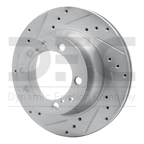 1989-1994 Porsche 911 Disc Brake Rotor - Rear Left (Dynamic Friction)