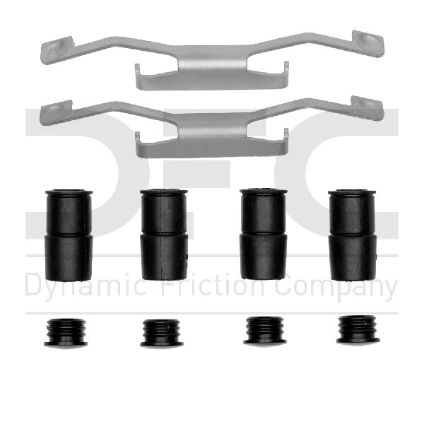 1987-1989 Dodge Shadow Disc Brake Hardware Kit - Front (Dynamic Friction)
