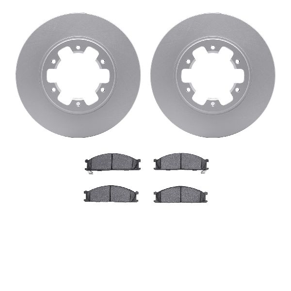1986-1994 Nissan D21 Disc Brake Kit - Front (Dynamic Friction)
