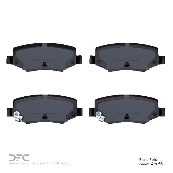 2007-2011 Dodge Nitro Disc Brake Pad Set - Rear (Dynamic Friction)