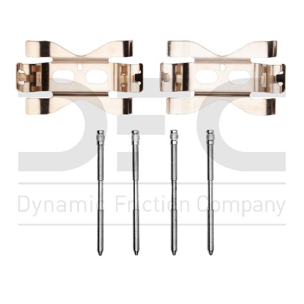 2009-2024 Nissan GT-R Disc Brake Hardware Kit - Rear (Dynamic Friction)