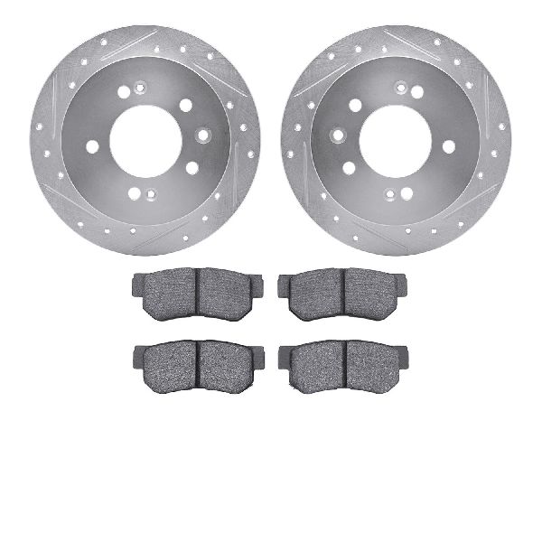 2007-2009 Hyundai Elantra Disc Brake Kit - Rear (Dynamic Friction)