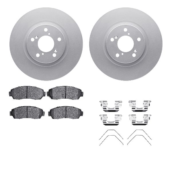 2011-2014 Honda Odyssey Disc Brake Kit - Front (Dynamic Friction)