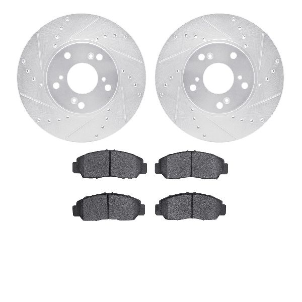 2006-2007 Acura CSX Disc Brake Kit - Front (Dynamic Friction)