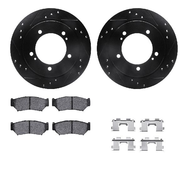 1999-2004 Chevrolet Tracker Disc Brake Kit - Front (Dynamic Friction)