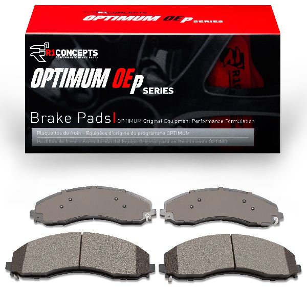 2017-2022 Ford F-550 Super Duty Disc Brake Pad Set - Front and Rear (Dynamic Friction)