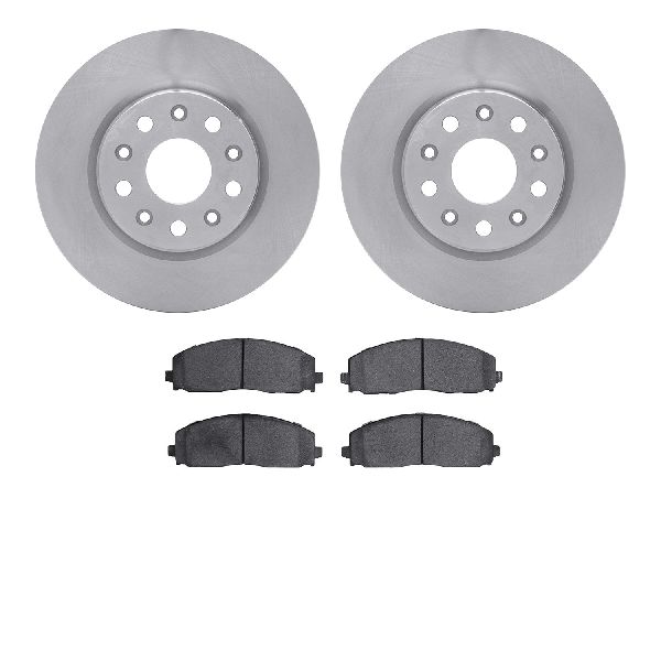 2018-2022 Jeep Wrangler Disc Brake Kit - Front (Dynamic Friction)