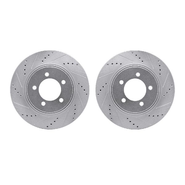 2007-2010 Ford Explorer Sport Trac Disc Brake Rotor Set - Front (Dynamic Friction)