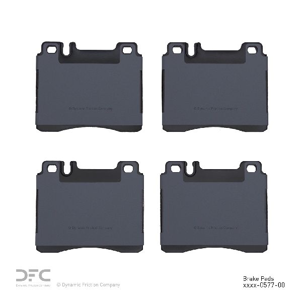 1994-1999 Mercedes-Benz S320 Disc Brake Pad Set - Front (Dynamic Friction)