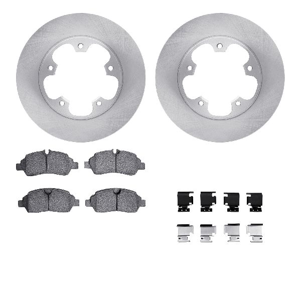 2015-2019 Ford Transit-150 Disc Brake Kit - Rear (Dynamic Friction)