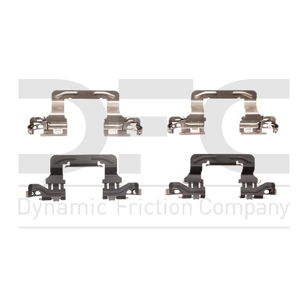 2020-2025 Audi Q7 Disc Brake Hardware Kit - Rear (Dynamic Friction)