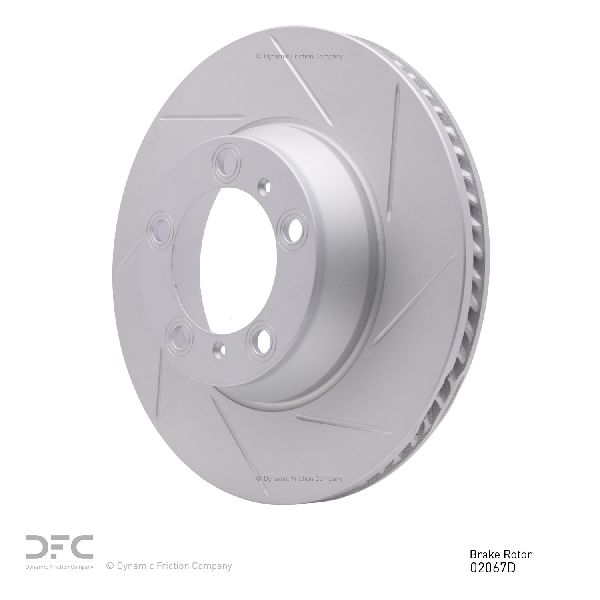 2010-2020 Porsche Panamera Disc Brake Rotor - Rear Left (Dynamic Friction)