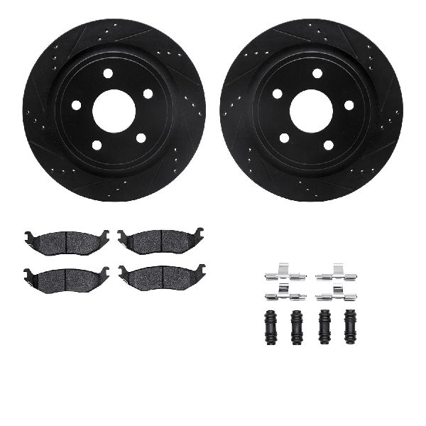2002-2010 Dodge Ram 1500 Disc Brake Kit - Rear (Dynamic Friction)