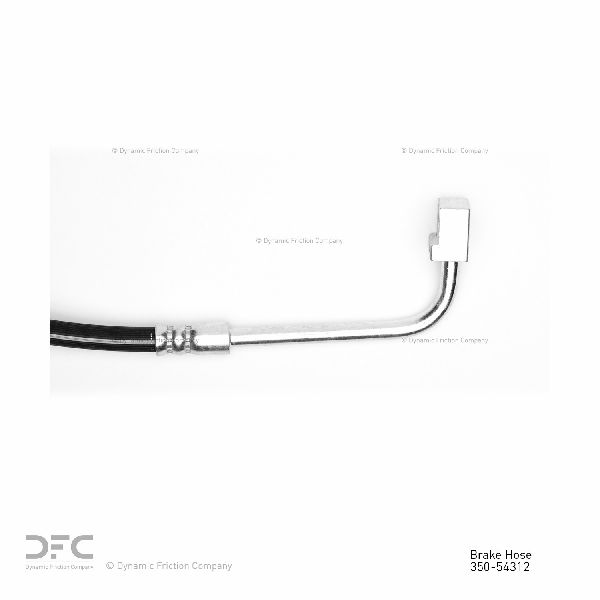 1990-1994 Ford F-350 Brake Hydraulic Hose - Front Left (Dynamic Friction)