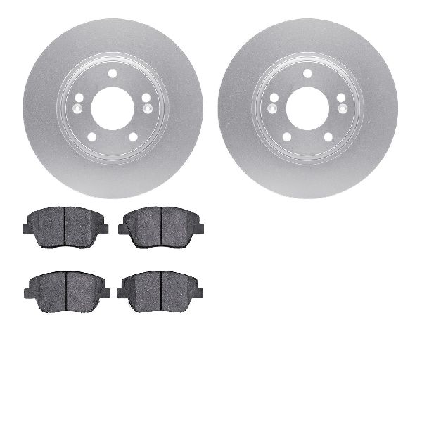 2009-2015 Hyundai Sonata Disc Brake Kit - Front (Dynamic Friction)