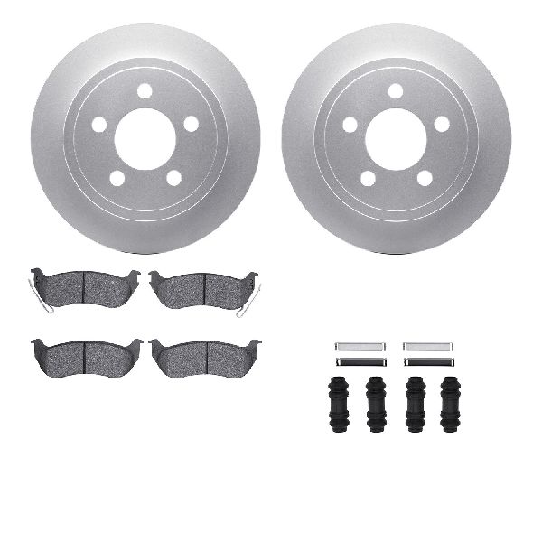 2003-2006 Jeep Wrangler Disc Brake Kit - Rear (Dynamic Friction)