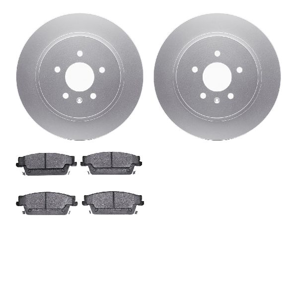 2005-2011 Cadillac STS Disc Brake Kit - Rear (Dynamic Friction)