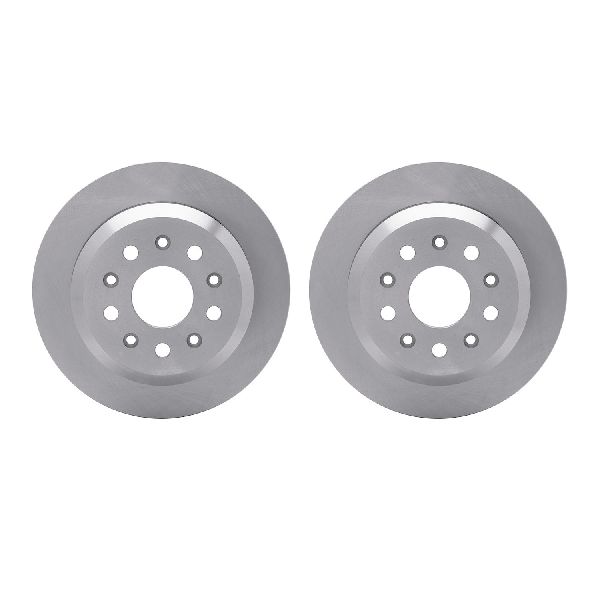 2018-2024 Jeep Wrangler Disc Brake Rotor Set - Rear (Dynamic Friction)