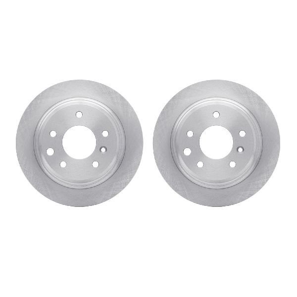 1993-1995 Jaguar XJS Disc Brake Rotor Set - Rear (Dynamic Friction)