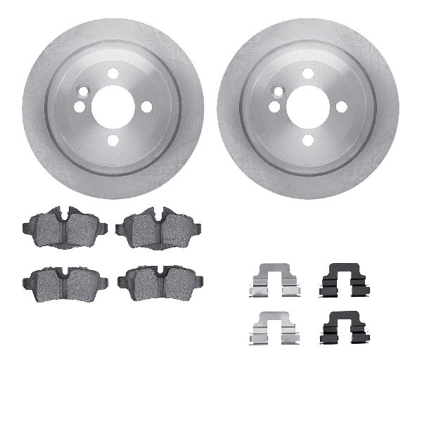 2009-2014 Mini Cooper Disc Brake Kit - Rear (Dynamic Friction)