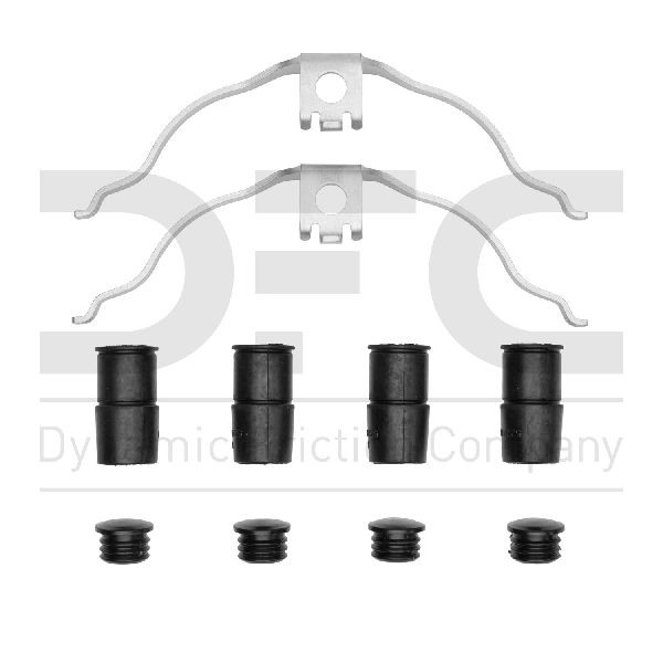 2014-2017 Audi SQ5 Disc Brake Hardware Kit - Front (Dynamic Friction)