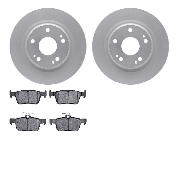 2017-2020 Honda Civic Disc Brake Kit - Rear (Dynamic Friction)