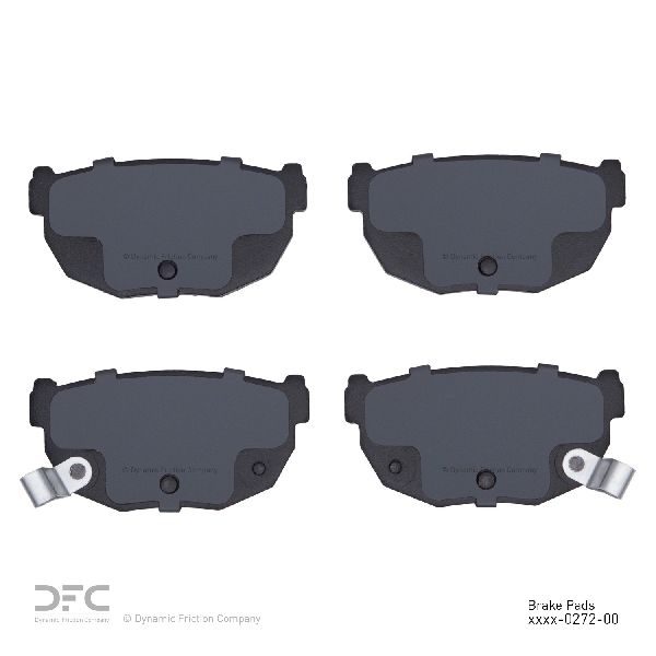 1982-1988 Nissan 200SX Disc Brake Pad Set - Rear (Dynamic Friction)