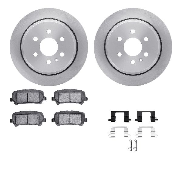 2015-2020 GMC Canyon Disc Brake Kit - Rear (Dynamic Friction)