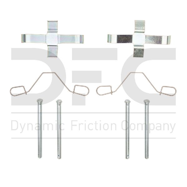 1980-1989 Peugeot 505 Disc Brake Hardware Kit - Front (Dynamic Friction)