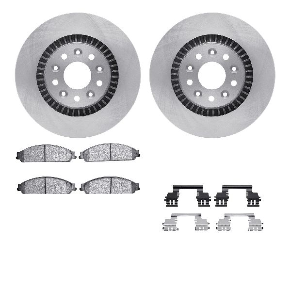 2008-2009 Mercury Sable Disc Brake Kit - Front (Dynamic Friction)