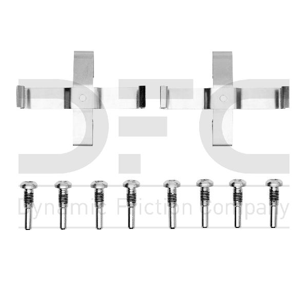 2016-2018 Audi A6 Disc Brake Hardware Kit - Front (Dynamic Friction)