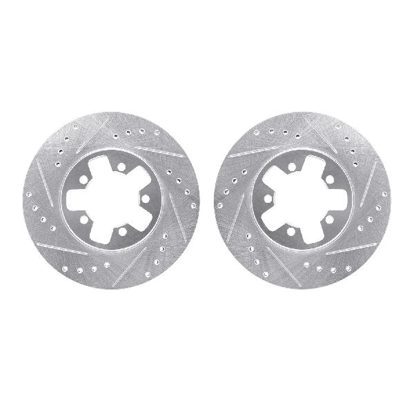 1987-1988 Nissan 200SX Disc Brake Rotor Set - Front (Dynamic Friction)