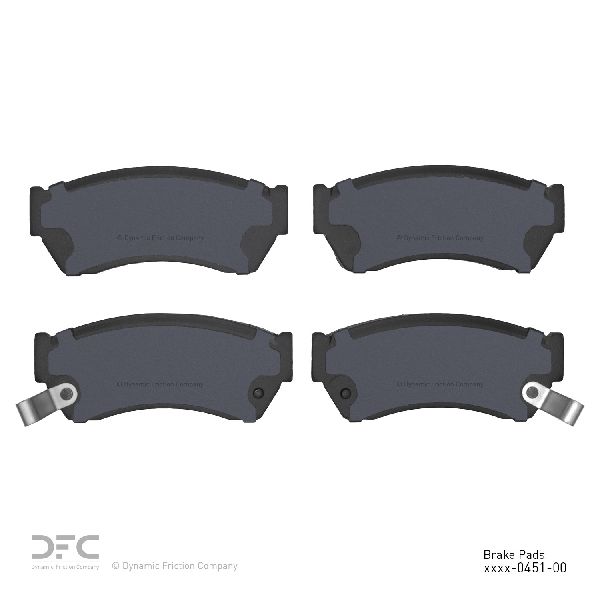 1989-2001 Suzuki Swift Disc Brake Pad Set - Front (Dynamic Friction)