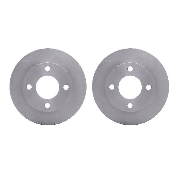 1994-1998 Audi Cabriolet Disc Brake Rotor Set - Rear (Dynamic Friction)