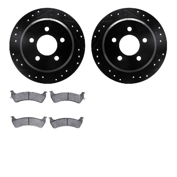 1994 Jeep Grand Cherokee Disc Brake Kit - Rear (Dynamic Friction)