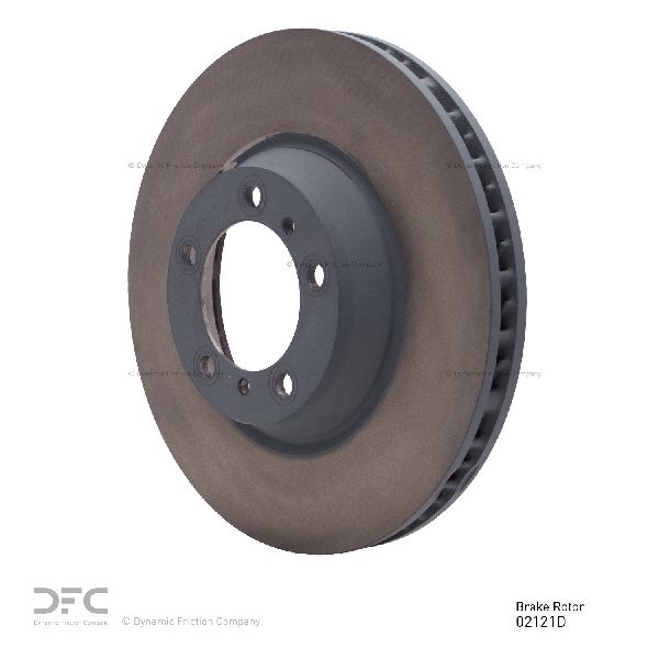 2019-2020 Porsche Cayenne Disc Brake Rotor - Front Right (Dynamic Friction)