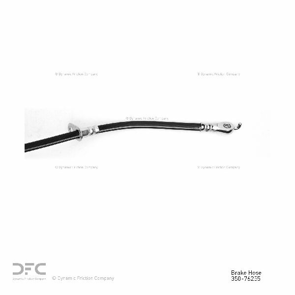 2016-2018 Lexus ES300h Brake Hydraulic Hose - Rear Left (Dynamic Friction)