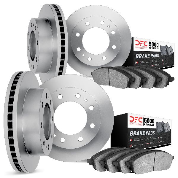 1999-2004 Ford E-350 Super Duty Disc Brake Kit - Front and Rear (Dynamic Friction)