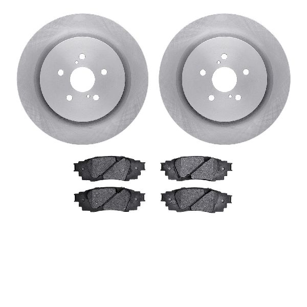 2016-2022 Lexus RX450h Disc Brake Kit - Rear (Dynamic Friction)