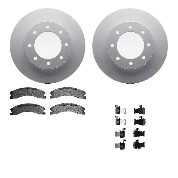 2012-2021 Nissan NV1500 Disc Brake Kit - Front (Dynamic Friction)