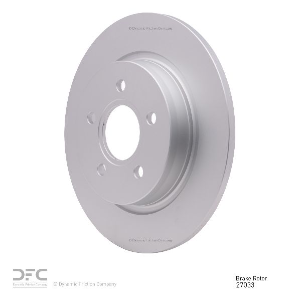 2004-2011 Volvo S40 Disc Brake Rotor - Rear (Dynamic Friction)