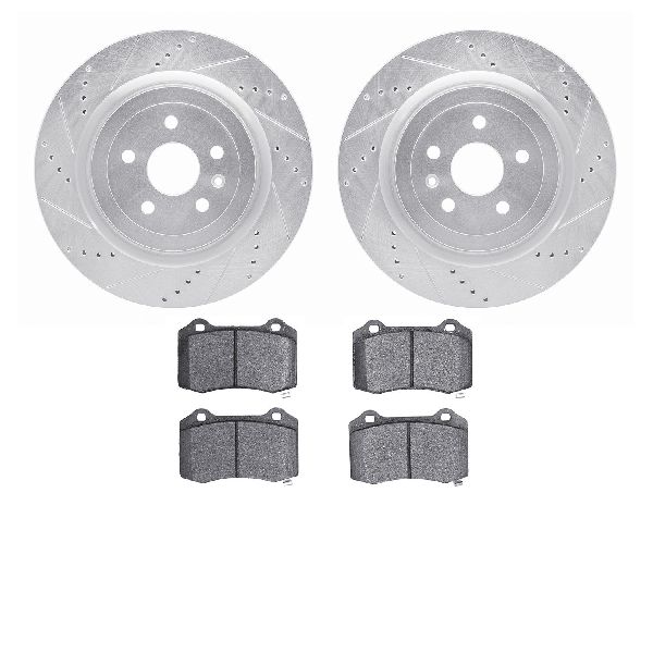 2009-2019 Cadillac CTS Disc Brake Kit - Rear (Dynamic Friction)