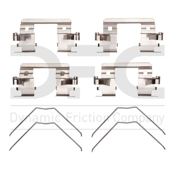2014-2020 Acura RLX Disc Brake Hardware Kit - Front (Dynamic Friction)