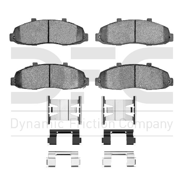 1997-2003 Ford F-150 Disc Brake Pad Set - Front (Dynamic Friction)