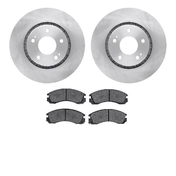 2009-2015 Mitsubishi Lancer Disc Brake Kit - Front (Dynamic Friction)