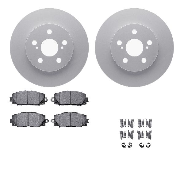 2016-2022 Toyota Prius Disc Brake Kit - Front (Dynamic Friction)