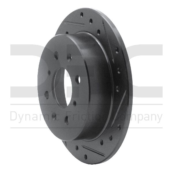 1992-2000 Honda Civic Disc Brake Rotor - Rear Right (Dynamic Friction)