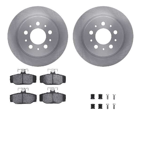 1995 Volvo 940 Disc Brake Kit - Rear (Dynamic Friction)