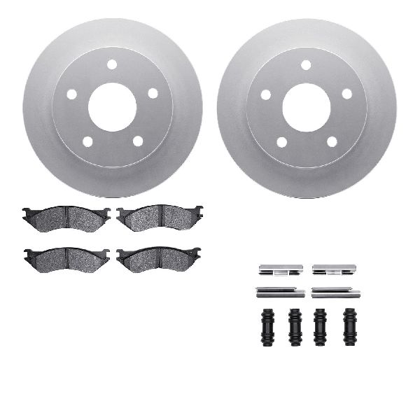 2000-2001 Dodge Ram 1500 Disc Brake Kit - Front (Dynamic Friction)